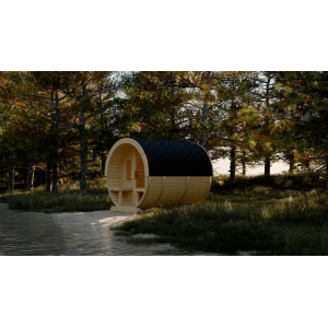 Sauna de jardin modèle "RONDO"